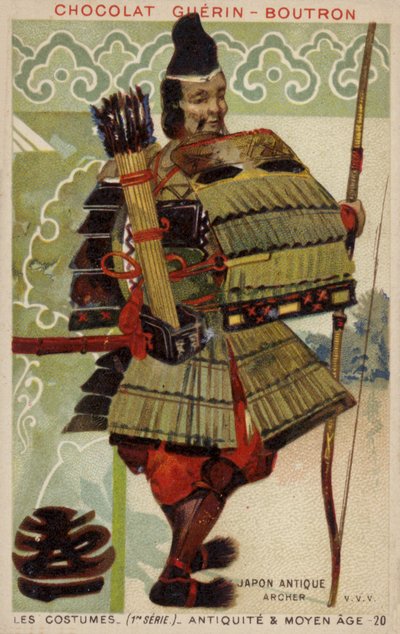 Arquero japonés antiguo de French School